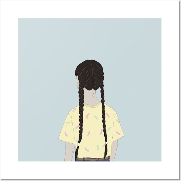 Braids Wall Art by jyxchen